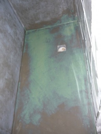 Sprcha - druhá izolace podlahy